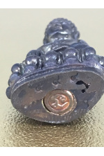 พระกริ่งสมภารพระโภชน์ปี 2553 วัดเขาโพรกเพลง พัทลุง ใต้ฐานตอกรหัส "594" ปลุกเสกโดย พ่อท่านพล วัดนาประดู่ ปัตตานี ศิษย์หลวงปู่ทวดรุ่น 3 No. 85