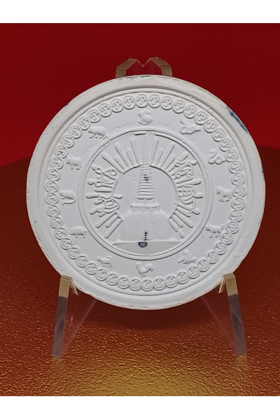 ท้าวจัตตุคาม - ท้าวรามเทพ รุ่นบารมีเจดีย์มหาธาตุ เมืองนคร วัดมหาธาตุ นครศรีธรรมราช 1 มิ.ย. 2550 พุทธคุณด้าน เสริมอำนาจ บารมี ความสำเร็จ No. 155