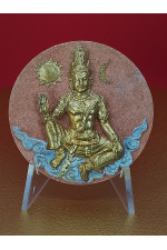 จตุคามรามเทพ ที่ระลึกงานยกรูปปั้นเข้าหอ พ่อท่านเอื้อม กตปุญโญ วัดบางเนียม นครศรีธรรมราช 4 ก.ค. 2549 พุทธคุณด้าน ดึงดูดโอกาส/ผู้สนับสนุน No. 157