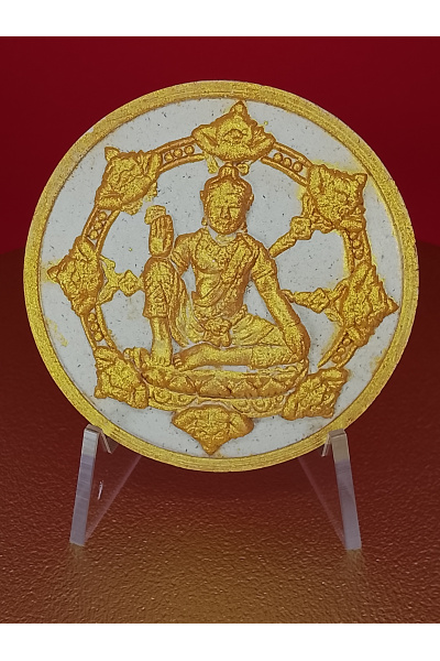 (5 cm. size) Jatukam Ramathep Batch 1 (2007) – Wat Khao Or – Wealth, Finance &amp; Business Prosperity Amulet No.171